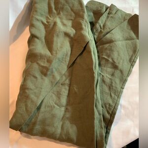 Green dressy cargo pants